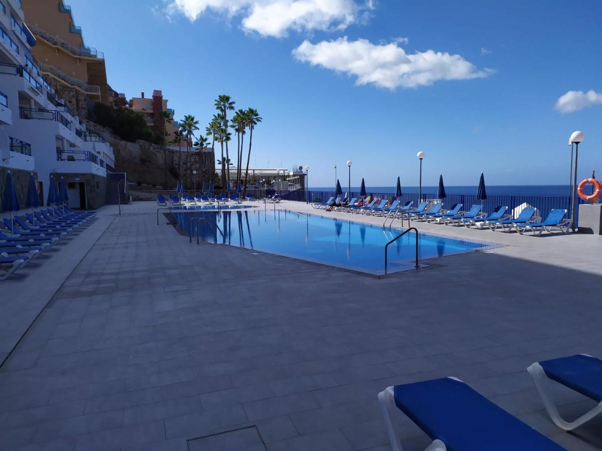 Ocean View Apartment In Taurito, Mogan - Top Floor Exterior photo