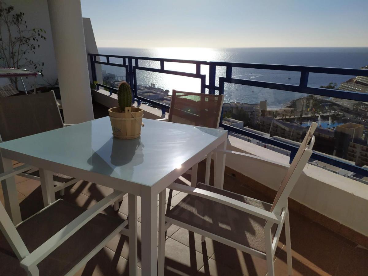 Ocean View Apartment In Taurito, Mogan - Top Floor Exterior photo