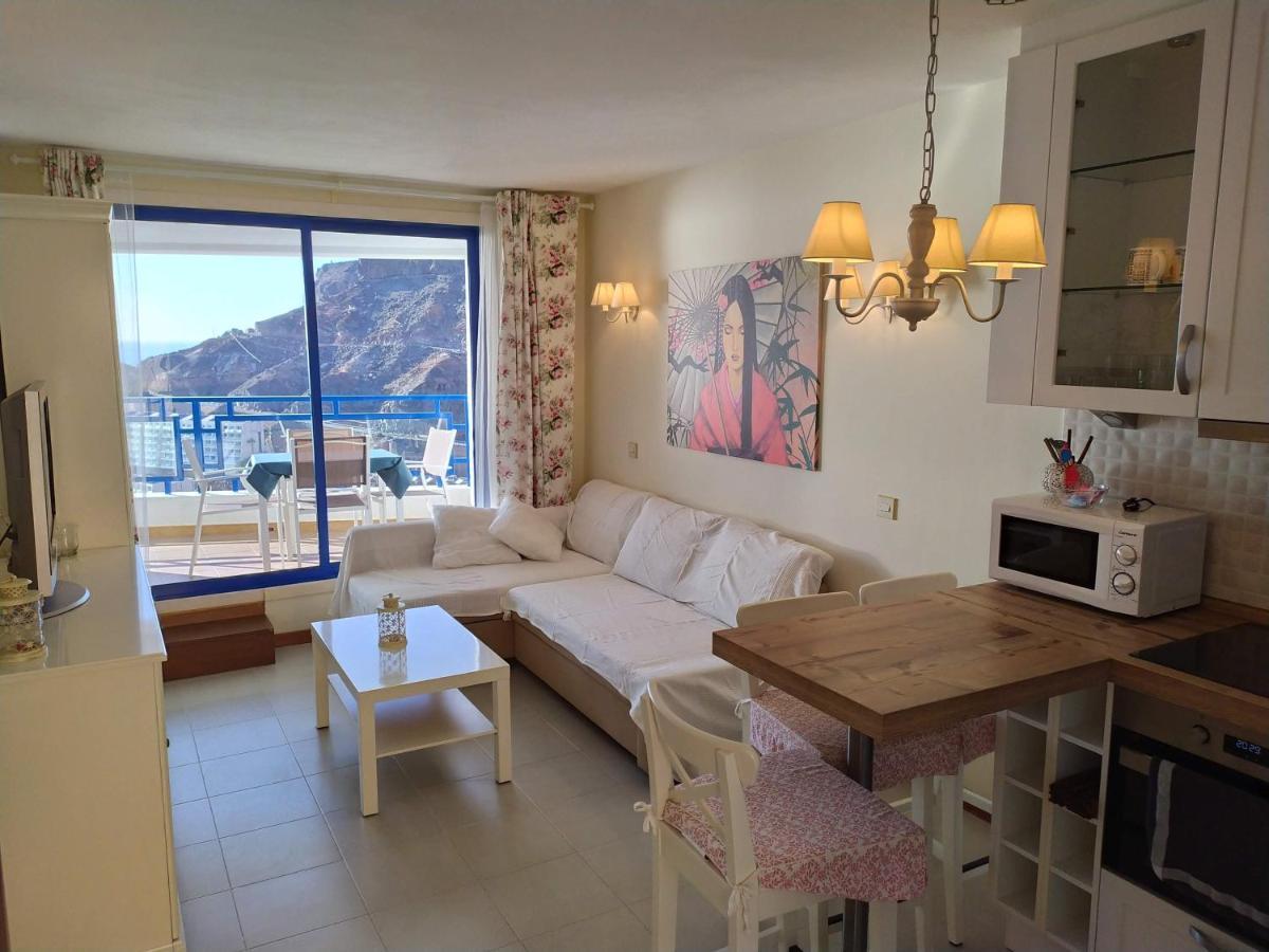 Ocean View Apartment In Taurito, Mogan - Top Floor Exterior photo