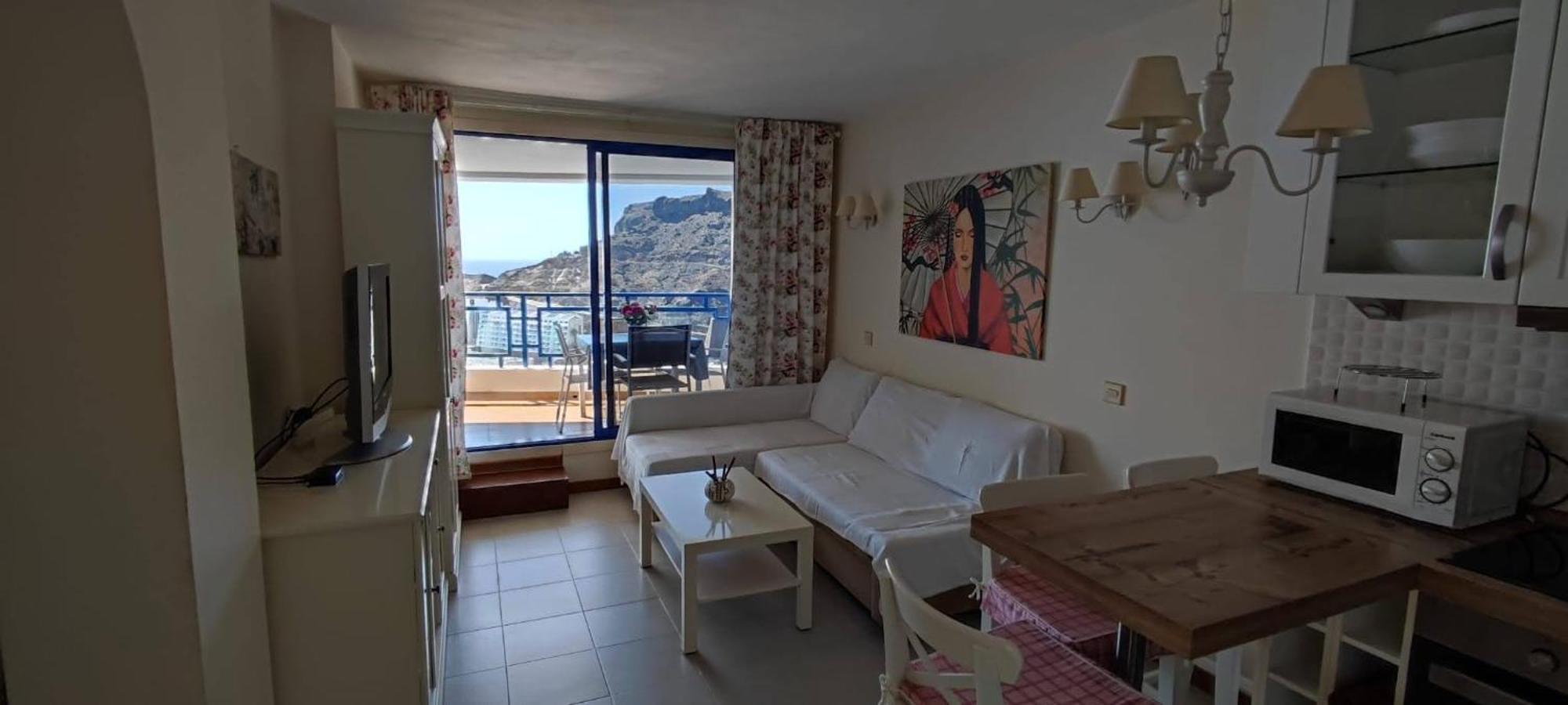 Ocean View Apartment In Taurito, Mogan - Top Floor Exterior photo