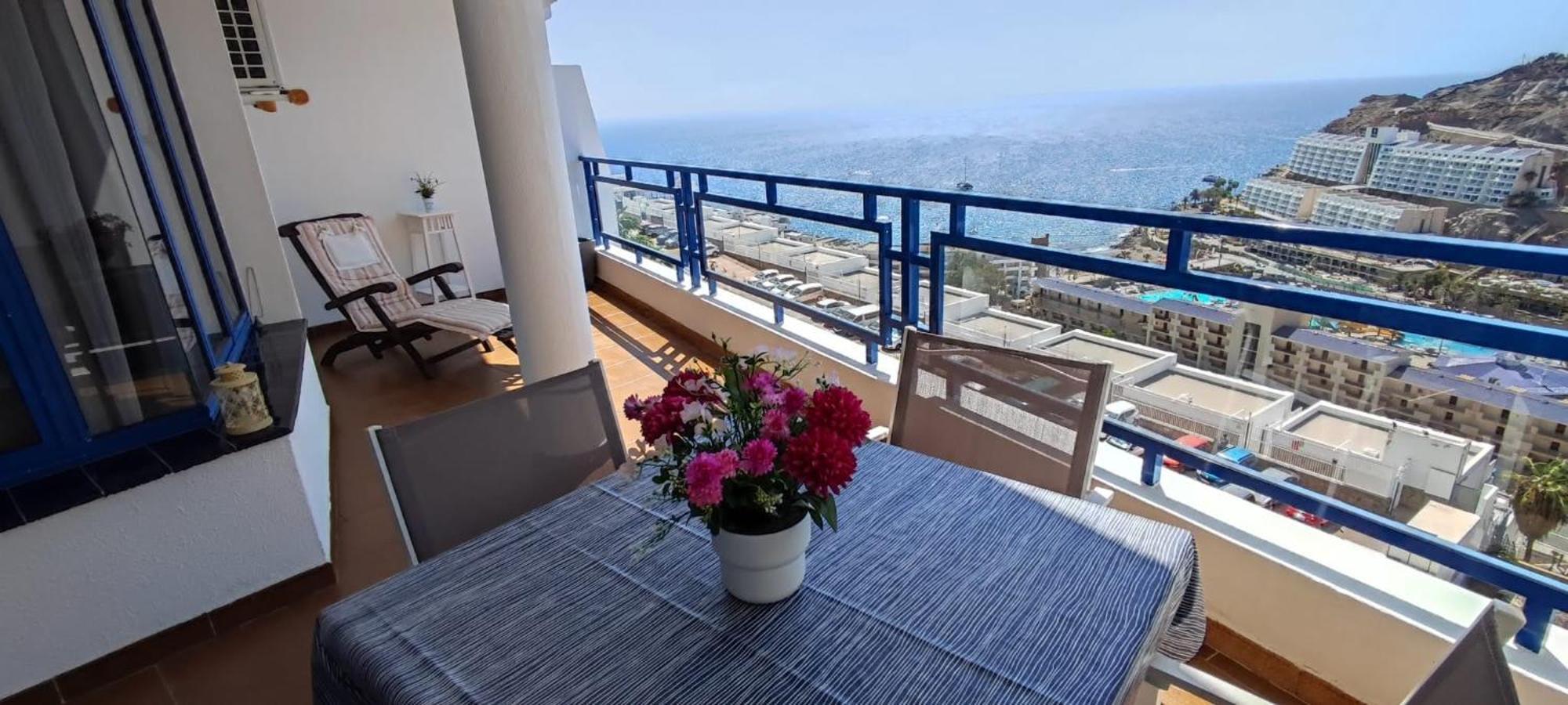 Ocean View Apartment In Taurito, Mogan - Top Floor Exterior photo